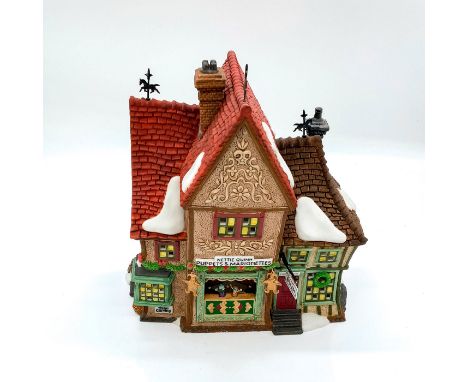 Part of the Dickens Village Series and The Heritage Village Collection. Hand painted porcelain, depicting quaint building wit