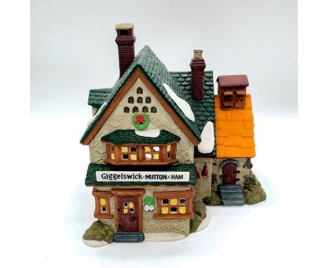 Part of the Dickens Village Series and The Heritage Village Collection. Hand painted porcelain, depicting quaint shop. This i