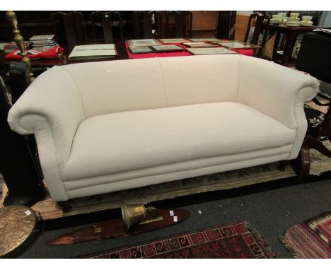 A Victorian style Chesterfield sofa