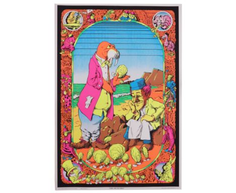A GROUP OF AMERICAN 'BLACKLIGHT' PSYCHEDELIC POLITICAL ACTIVIST POSTERS AND OTHERS (13)Including,  'Come Join the Dance', des
