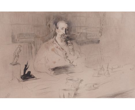 EDGAR CHAHINE (FRENCH, 1874-1947)Portrait of Anatole France
signed and titled in pencil 'EdgarChahine' (in lower margin)
etch