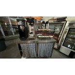 STAINLESS STEEL 4' X 3' COUNTER/CABINET
