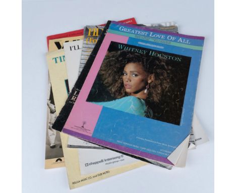 Divas, Disco, New Wave and Boy Bands. Oh my! The 80s sure did have it all. This collection of sheet music includes the disco 