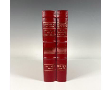 Set of two volumes by Marquis James includes The Border Captain and Portrait of a President. The books provide a comprehensiv