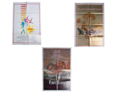 This lot includes: Purple Hearts (1984), The Charge of the Light Brigade (1968), and Hair (1979). Issued: 1968-1984Dimensions