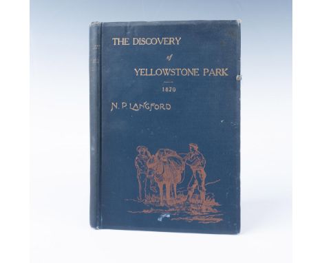 A rare 1905 first printing of an insider's account of the Washburn-Langford-Doane expedition of 1870. This book is in good co