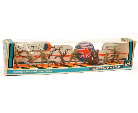 Britains Deetail - Set No. 7345 'British Infantry', Boxed. Conditions generally appear Excellent to Near Mint overall, contai