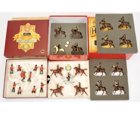 Britains - Set 40191 '9th Lancers Mounted Band' &amp; Set 8813 'The Dennis Britain Set' (13th Hussars &amp; The Royal Fusilie