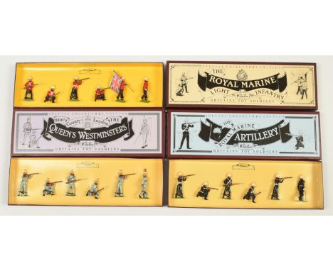 Britains - A Group of Boxed 'Special Collectors Edition' Sets. Comprising: Set 8808 'The Royal Marine Light Infantry'; Set 88