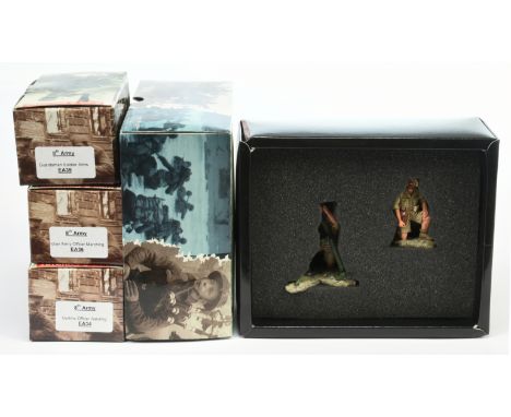 King &amp; Country - A Boxed Group of "8th Army" Series Sets. Includes EA39 'Guardsman Soldier Arms', EA34 'Gurkha Officer Sa