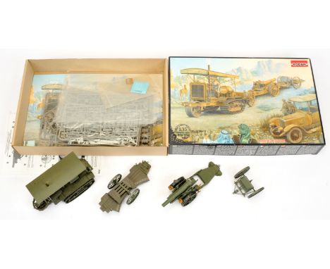 Roden - World War 1 - 'Holt 75 Artillery Tracktor w/BL 8-inch Howitzer'. Limited edition, model No. 814, 1/35 scale. Kit incl