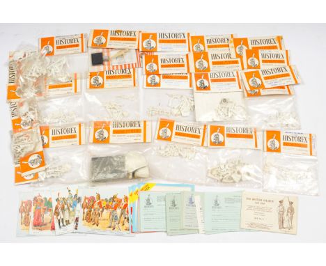 Historex - A Group of Plastic Figure Model Kits - Some in Foot-Bags, Some Unbagged. Includes: 'Murat 1805 General Of the Ligh