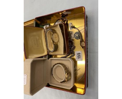 A qty of assorted watches, some vintage, Accurist and Smiths etc.