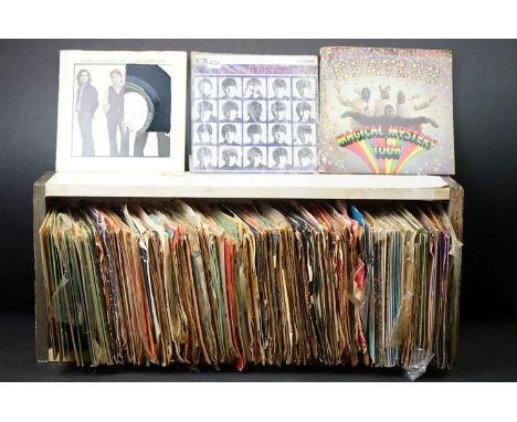 Vinyl - Over 100 7" singles spanning genres and decades including The Beatles (inc Magical Mystery Tour EP), Spencer Davis Gr