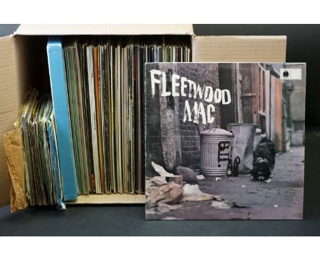 Vinyl - Approx 50 LPs spanning genres and decades to include The Beatles, Fleetwood Mac, Bob Dylan, Deep Purple, Beach Boys, 