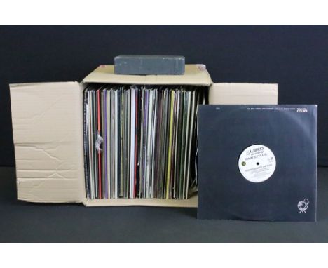 Vinyl - Approx 100 12" singles spanning genres including Hip Hop, R&amp;B, and various dance sub genres.  Includes test press