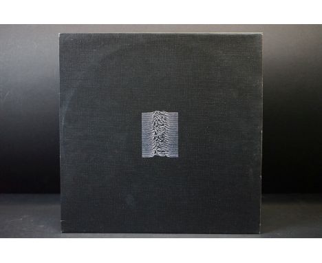 Vinyl - Joy Division Unknown Pleasures on Factory FACT 10.  Textured sleeve Vg+, Vinyl has light hairlines to both sides but 