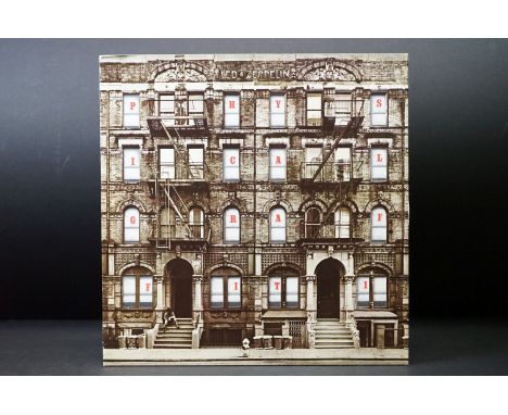 Vinyl - Led Zeppelin Physical Graffiti (K 89400) German pressing with paper inners.  Vg+ 