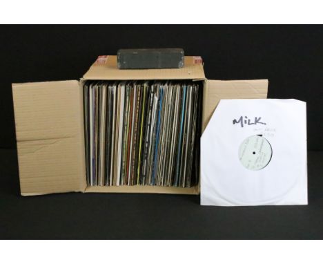 Vinyl - Approx 100 12" singles spanning genres including Hip Hop, R&amp;B, and various dance sub genres.  Includes test press