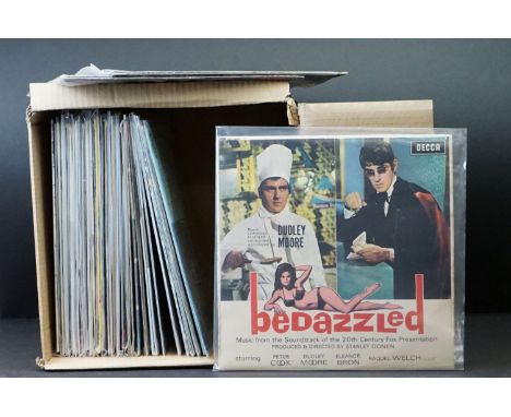 Vinyl - 41 LPs spanning genres including Bedazzled soundtrack, Lou Reed, Crosby Stills Nash &amp; Young, Savoy Brown, Golden 