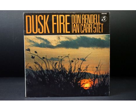 Vinyl - Jazz - Don Rendell, Ian Carr 5tet – Dusk Fire. Original UK 1st mono pressing on Columbia Records SX 6064 with blue te