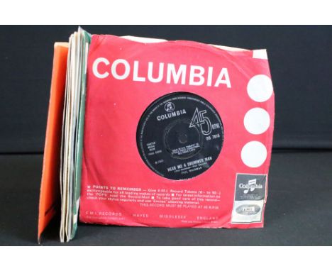 Vinyl - 9 7" featuring promos / demos to include Phil Wainman Hear Me A Drummer Man (DB 7615), The Earthlings Landing On The 