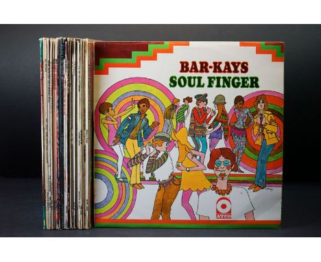 Vinyl - 25 Soul / Funk mainly original UK albums by Soul groups to include: Bar Kays - Soul Finger (UK Atco records), The Eve