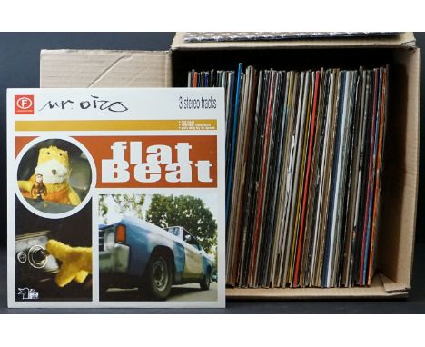 Vinyl - Approx 100 12" singles spanning genres including Hip Hop, R&amp;B, and various dance sub genres.  Includes test press