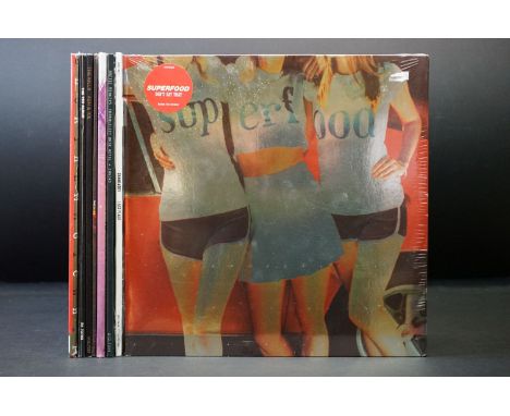 Vinyl - Eight recent release LPs to include Blur The Magic Whip (sealed), Superfood Don't Say That (sealed), The Yes Album (s