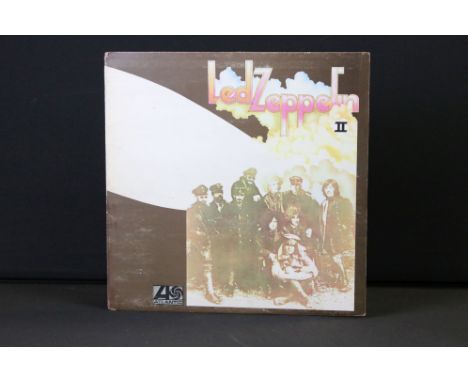 Vinyl - Led Zeppelin II LP on Atlantic Records 588198. UK 2nd pressing on red / maroon labels with A3 as "The Lemon Song" and