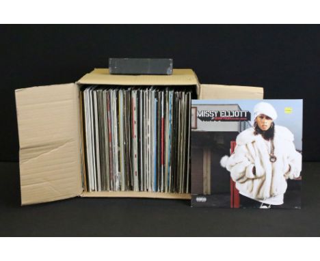 Vinyl - Approx 100 12" singles spanning genres including Hip Hop, R&amp;B, and various dance sub genres.  Includes test press