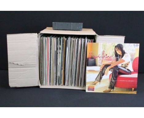 Vinyl - Approx 100 12" singles spanning genres including Hip Hop, R&amp;B, and various dance sub genres.  Includes test press