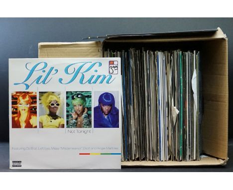 Vinyl - Approx 100 12" singles spanning genres including Hip Hop, R&amp;B, and various dance sub genres.  Includes test press