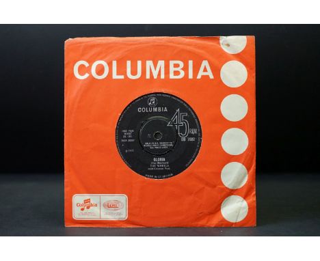 Vinyl - The Wheels - Gloria, original UK 1st pressing 7” single, Columbia Records DB 7682, in company sleeve. Vinyl VG 