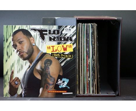 Vinyl - Approx 20 LPs and 12" singles spanning genres but mainly Rock, R&amp;B, Hip Hop to include Leatherface, Surgin, Stage