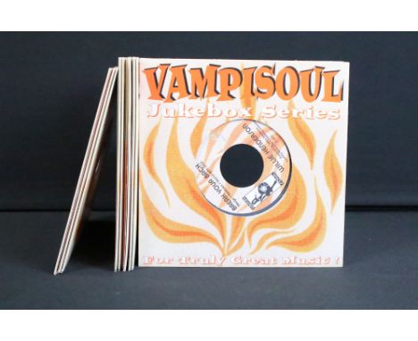 Vinyl - 10 Soul / Funk 7” singles on Vampi Soul Records to include: Willie Henderson, The Jimmy Ed Trio, Cal Tjader, Lowell F