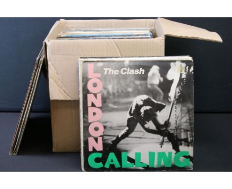 Vinyl - Over 60 Punk / New Wave / Indie LPs to include The Clash x 2, Josef K, Siouxsie &amp; The Banshees, The Jam, The Cure