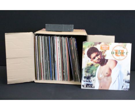 Vinyl - Approx 100 12" singles spanning genres including Hip Hop, R&amp;B, and various dance sub genres.  Includes test press