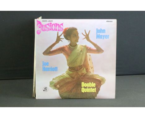 Vinyl - 3 rare British jazz albums to include: Joe Harriott &amp; John Mayer Double Quintet – Indo-Jazz Fusions (UK 1967, Col