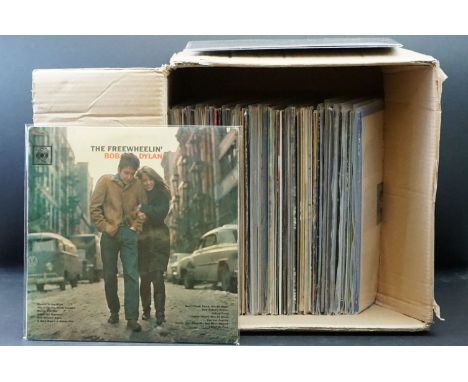 Vinyl - Over 70 Rock &amp; Pop LPs to include Neil Young, Bob Dylan, Chicken Shack (Blue Horizon), Eddie &amp; The Hotrods, T