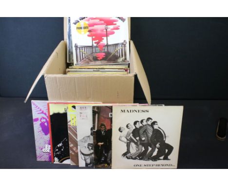 Vinyl - Over 70 Rock &amp; Pop LPs to include Velvet Underground, The Beatles, Madness, Rolling Stones, The Byrds, Beach Boys