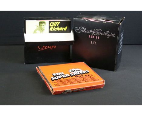 Vinyl - 3 limited edition 7” box sets, to include:  United Artists Silver Spotlight Series shop display box including 40 sing