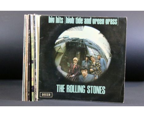 Vinyl - 10 Rock &amp; Pop albums and 1 12” to include: The Rolling Stones, Genesis, Jethro Tull, Japan, Phil Collins, Jungle 