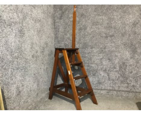 Vintage Slingsby steelback patent sliding ladder