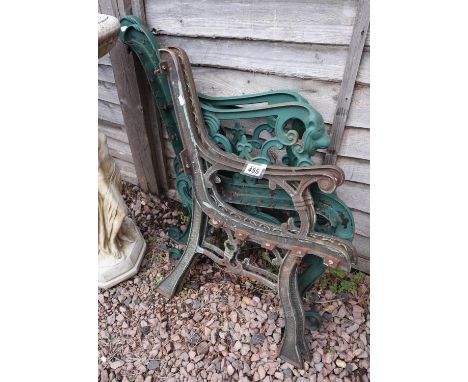 2 pairs of bench ends