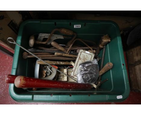 Box of various tools