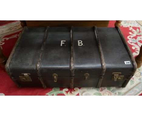Vintage travelling trunk