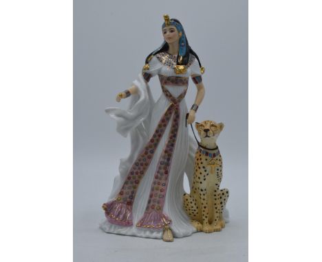 Royal Worcester for Compton &amp; Woodhouse figure Nefertari, limited edition (minor chip to rear of robe).  In good conditio