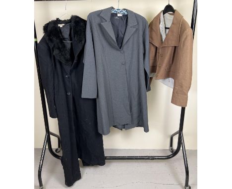 3 ladies vintage jackets together with a vintage blouse. To include example by Doreta. 