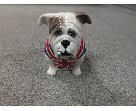 A BEARSTONE MANOR BRITISH BULLDOG CERAMIC FIGURE